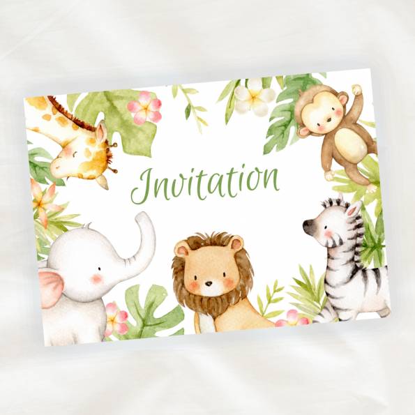 Lot 8 cartes d'invitation anniversaire enfant - Fille - Princesse